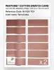 Product image 6 of the product “PANTONE® COTTON SWATCH CARD 16-1526 TCX Terra Cotta ”
