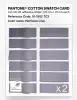 Product image 6 of the product “PANTONE® COTTON SWATCH CARD 16-3812 TCX Heirloom Lilac ”