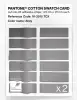 Product image 6 of the product “PANTONE® COTTON SWATCH CARD 16-3915 TCX Alloy ”