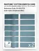 Product image 6 of the product “PANTONE® COTTON SWATCH CARD 16-4519 TCX Delphinium Blue ”