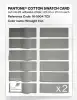 Product image 6 of the product “PANTONE® COTTON SWATCH CARD 16-5904 TCX Wrought Iron ”