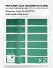 Product image 6 of the product “PANTONE® COTTON SWATCH CARD 16-5932 TCX Holly Green ”