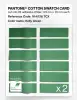 Product image 6 of the product “PANTONE® COTTON SWATCH CARD 16-6138 TCX Kelly Green ”