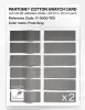 Product image 6 of the product “PANTONE® COTTON SWATCH CARD 17-0000 TCX Frost Gray ”