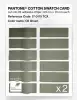 Product image 6 of the product “PANTONE® COTTON SWATCH CARD 17-0115 TCX Oil Green ”