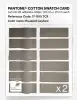 Product image 6 of the product “PANTONE® COTTON SWATCH CARD 17-1105 TCX Roasted Cashew ”