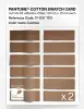 Product image 6 of the product “PANTONE® COTTON SWATCH CARD 17-1137 TCX Cashew ”