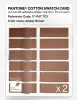 Product image 6 of the product “PANTONE® COTTON SWATCH CARD 17-1147 TCX Amber Brown ”