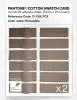 Product image 6 of the product “PANTONE® COTTON SWATCH CARD 17-1316 TCX Portabella ”