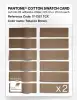 Product image 6 of the product “PANTONE® COTTON SWATCH CARD 17-1327 TCX Tobacco Brown ”
