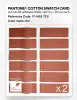 Product image 6 of the product “PANTONE® COTTON SWATCH CARD 17-1452 TCX Koi ”