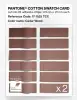 Product image 6 of the product “PANTONE® COTTON SWATCH CARD 17-1525 TCX Cedar Wood ”