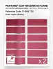 Product image 6 of the product “PANTONE® COTTON SWATCH CARD 17-1842 TCX Azalea ”