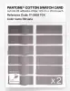 Product image 6 of the product “PANTONE® COTTON SWATCH CARD 17-3808 TCX Nirvana ”