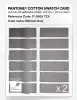 Product image 6 of the product “PANTONE® COTTON SWATCH CARD 17-3906 TCX Minimal Gray ”