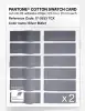 Product image 6 of the product “PANTONE® COTTON SWATCH CARD 17-3933 TCX Silver Bullet ”