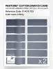 Product image 6 of the product “PANTONE® COTTON SWATCH CARD 17-4015 TCX Infinity ”