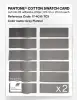 Product image 6 of the product “PANTONE® COTTON SWATCH CARD 17-4016 TCX Gray Flannel ”