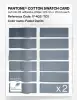 Product image 6 of the product “PANTONE® COTTON SWATCH CARD 17-4021 TCX Faded Denim ”