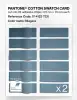 Artikelbild 6 des Artikels “PANTONE® COTTON SWATCH CARD 17-4123 TCX Niagara “