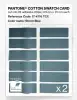 Product image 6 of the product “PANTONE® COTTON SWATCH CARD 17-4716 TCX Storm Blue ”