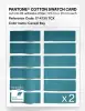 Product image 6 of the product “PANTONE® COTTON SWATCH CARD 17-4730 TCX Caneel Bay ”