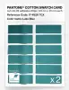 Product image 6 of the product “PANTONE® COTTON SWATCH CARD 17-4928 TCX Lake Blue ”