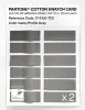 Product image 6 of the product “PANTONE® COTTON SWATCH CARD 17-5103 TCX Profile Gray ”