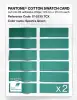 Product image 6 of the product “PANTONE® COTTON SWATCH CARD 17-5335 TCX Spectra Green ”