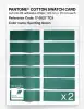 Product image 6 of the product “PANTONE® COTTON SWATCH CARD 17-5527 TCX Sporting Green ”