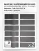 Product image 6 of the product “PANTONE® COTTON SWATCH CARD 18-0201 TCX Castlerock ”