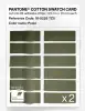 Product image 6 of the product “PANTONE® COTTON SWATCH CARD 18-0228 TCX Pesto ”