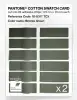 Product image 6 of the product “PANTONE® COTTON SWATCH CARD 18-0317 TCX Bronze Green ”