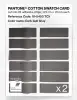 Product image 6 of the product “PANTONE® COTTON SWATCH CARD 18-0403 TCX Dark Gull Gray ”