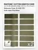Product image 6 of the product “PANTONE® COTTON SWATCH CARD 18-0428 TCX Peat Moss ”