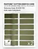 Product image 6 of the product “PANTONE® COTTON SWATCH CARD 18-0435 TCX Calla Green ”