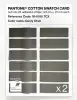 Product image 6 of the product “PANTONE® COTTON SWATCH CARD 18-0515 TCX Dusty Olive ”