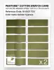 Product image 6 of the product “PANTONE® COTTON SWATCH CARD 18-0537 TCX Golden Cypress ”