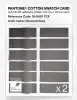 Product image 6 of the product “PANTONE® COTTON SWATCH CARD 18-0601 TCX Charcoal Gray ”