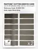 Product image 6 of the product “PANTONE® COTTON SWATCH CARD 18-0615 TCX Stone Gray ”