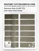 Product image 6 of the product “PANTONE® COTTON SWATCH CARD 18-0617 TCX Covert Green ”