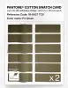 Product image 6 of the product “PANTONE® COTTON SWATCH CARD 18-0627 TCX Fir Green ”