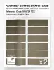 Product image 6 of the product “PANTONE® COTTON SWATCH CARD 18-0724 TCX Gothic Olive ”