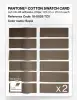 Product image 6 of the product “PANTONE® COTTON SWATCH CARD 18-0928 TCX Sepia ”