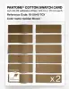 Product image 6 of the product “PANTONE® COTTON SWATCH CARD 18-0940 TCX Golden Brown ”