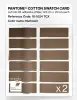Product image 6 of the product “PANTONE® COTTON SWATCH CARD 18-1024 TCX Nuthatch ”
