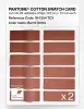 Product image 6 of the product “PANTONE® COTTON SWATCH CARD 18-1354 TCX Burnt Ochre ”