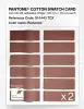Product image 6 of the product “PANTONE® COTTON SWATCH CARD 18-1443 TCX Redwood ”