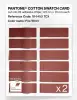 Product image 6 of the product “PANTONE® COTTON SWATCH CARD 18-1453 TCX Fire Whirl ”