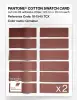 Product image 6 of the product “PANTONE® COTTON SWATCH CARD 18-1540 TCX Cinnabar ”